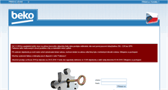 Desktop Screenshot of beko.wwwbrno.cz